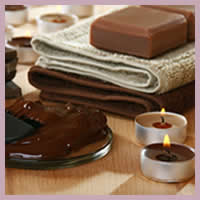 Imagen tratamiento para pies con chocolate